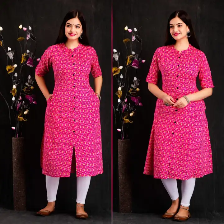 Cotton kurti  uploaded by Bhagwati textile on 4/19/2023