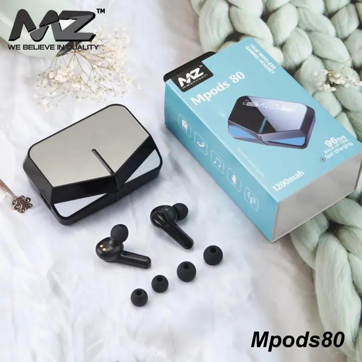 MZ Mpods 80 Gaming buds  uploaded by B.S. ENTERPRISE ( BABUSINGH RAJPUROHIT) on 4/19/2023