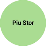 Business logo of Piu stor