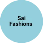 Business logo of Sai fashions