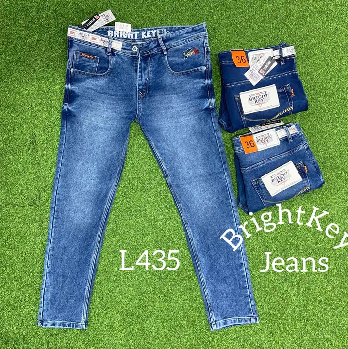 Basic Knitted Fabric Jeans 👖 For Men  uploaded by Jeans Pants on 4/19/2023