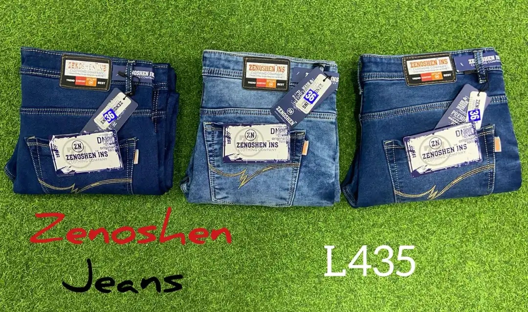 Basic Knitted Fabric Jeans 👖 For Men  uploaded by business on 4/19/2023