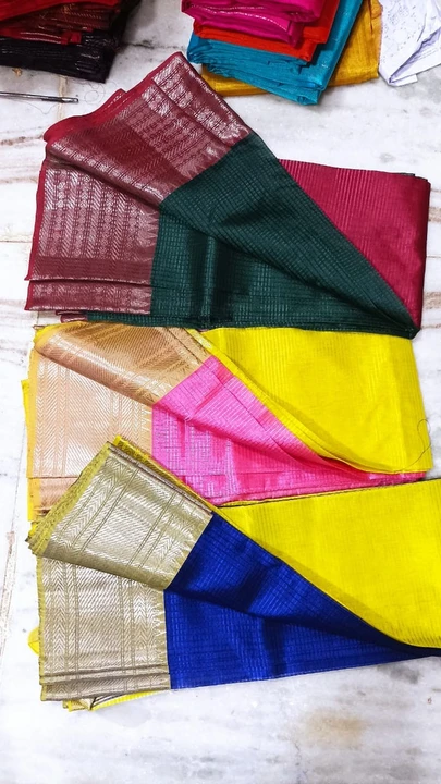 Mangalagiri Handloom pattu sarees  uploaded by Skp Handlooms on 5/7/2024
