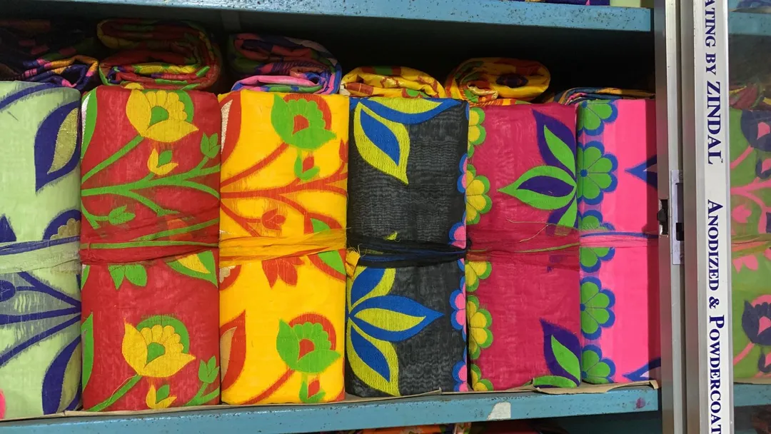 Jamdani saree uploaded by Pratima textiles on 4/19/2023