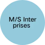 Business logo of M/S INTERPRISES