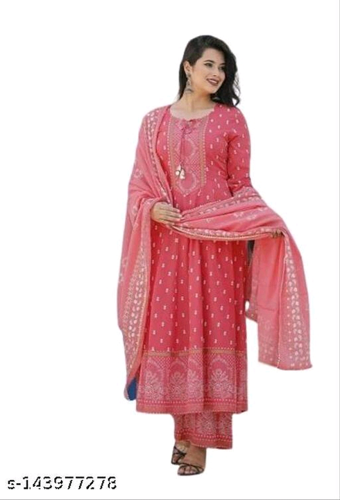 Kurti & bottom with dupatta  uploaded by business on 4/20/2023