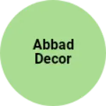 Business logo of Abbad decor