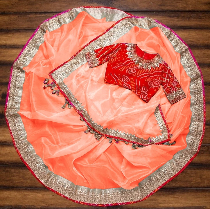 SALE ITEM 1ST COME 1ST TAKE

*D.No.22057*

_❣️Pure Light Weight Organza Saree With Hand Shaded Print uploaded by Maa Arbuda saree on 4/20/2023