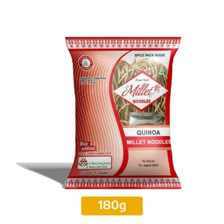 Quinoa Millet Noodles with Masala 180g uploaded by Moon Foods on 6/1/2024
