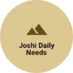 Business logo of Joshi daily needs