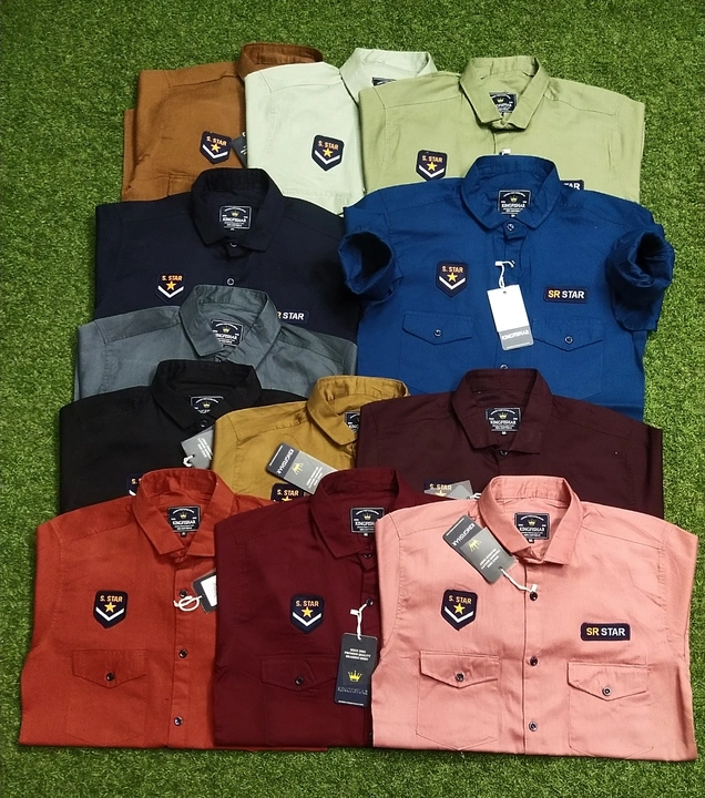 Cargo shirts m l XL  uploaded by Ahmedabad store on 4/20/2023