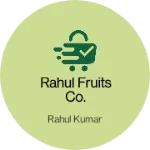 Business logo of Rahul fruits co.