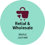 Business logo of Retial & Wholesale cloths