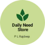 Business logo of Daily need store Appna store