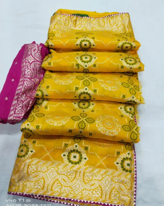 Product uploaded by Jaipuri wholesale gotta patti kurtis nd sarees on 4/20/2023