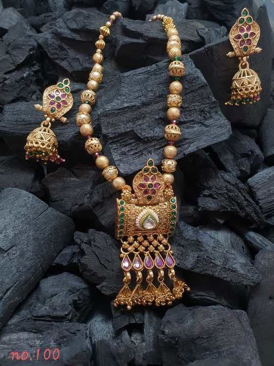Antique necklace uploaded by Shivay jwellery hub on 3/6/2021
