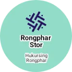 Business logo of Rongphar stor