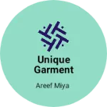 Business logo of Unique garment