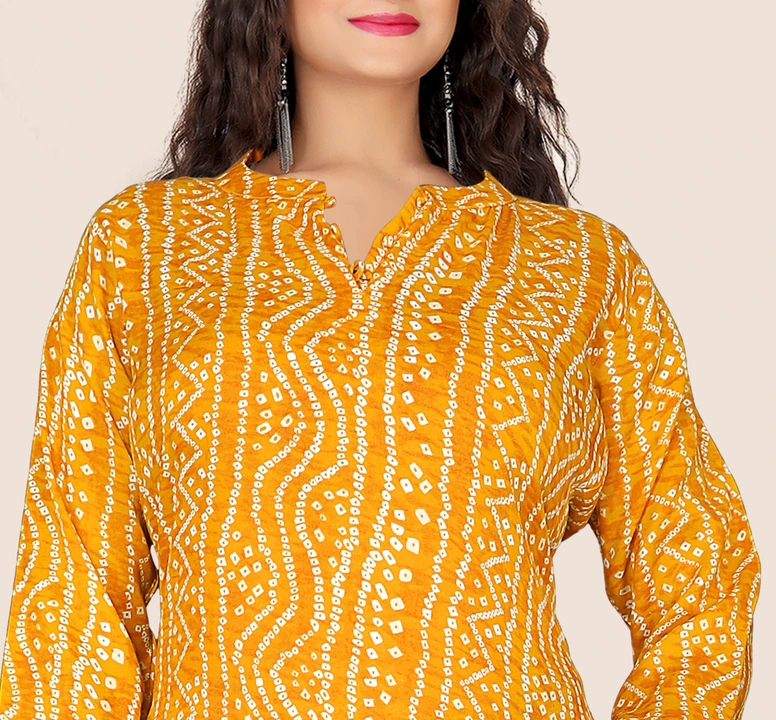 Bandhani Short Top uploaded by business on 4/20/2023