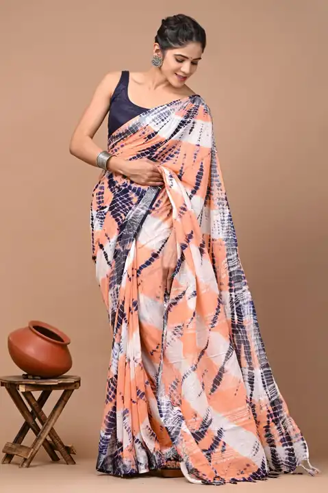 Lilan saree with blouse  uploaded by Online selling  on 4/20/2023