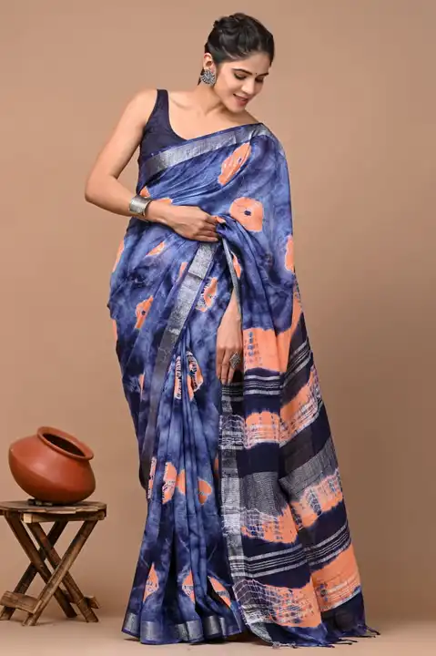 Lilan saree with blouse  uploaded by Online selling  on 4/20/2023