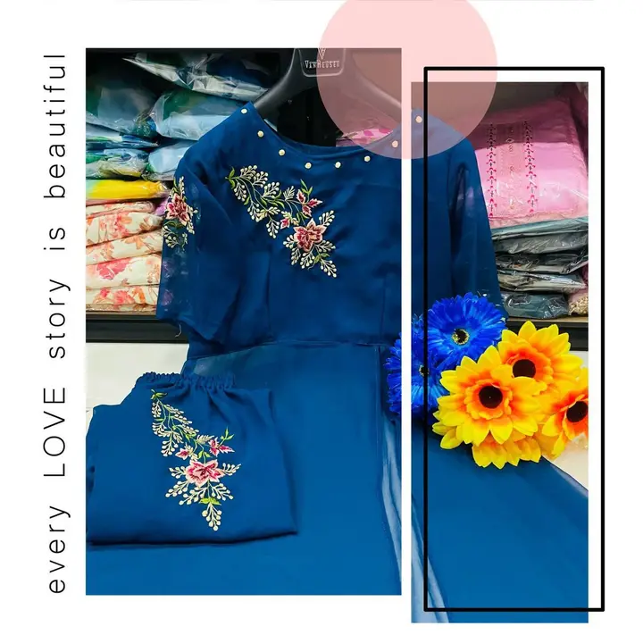 Gorget kurti uploaded by Villa outfit on 4/20/2023