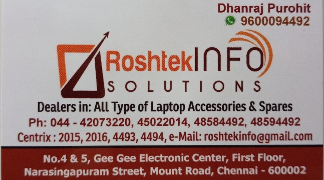 Roshtek info Private Limited 