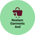 Business logo of neelam garments and footwear