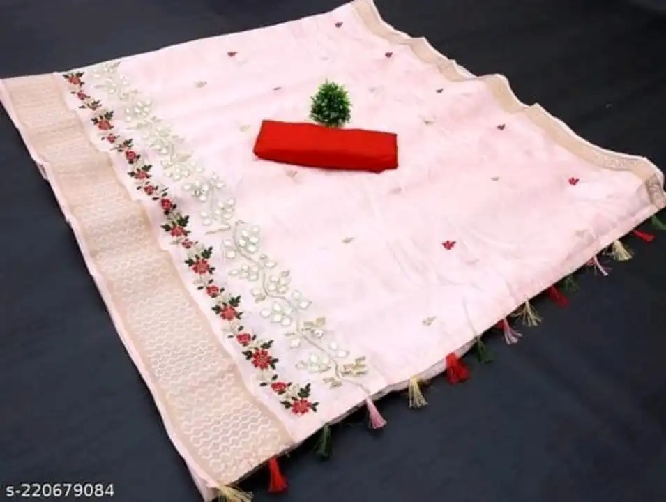 Cotton silk saree  uploaded by Swastik designer on 4/20/2023