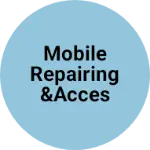 Business logo of Mobile Repairing &accessories part's