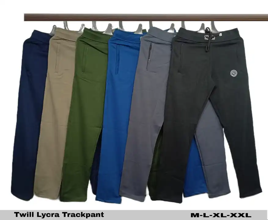 Branded Twill Lycra Trackpants  uploaded by Antayul Apparel on 5/29/2024