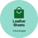 Business logo of Leather sheets manufacrurer