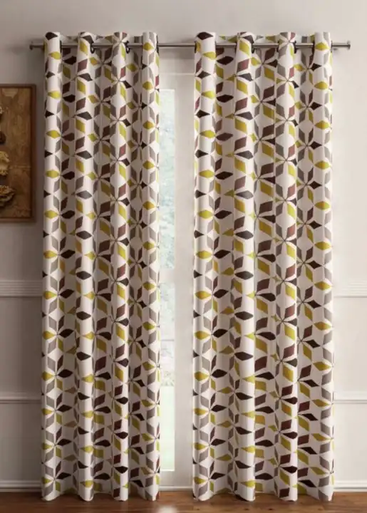 Flower Block Curtains  uploaded by KQueen Fashion on 4/20/2023