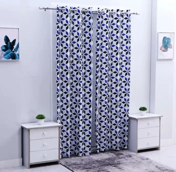 Flower Block Curtains  uploaded by KQueen Fashion on 4/20/2023