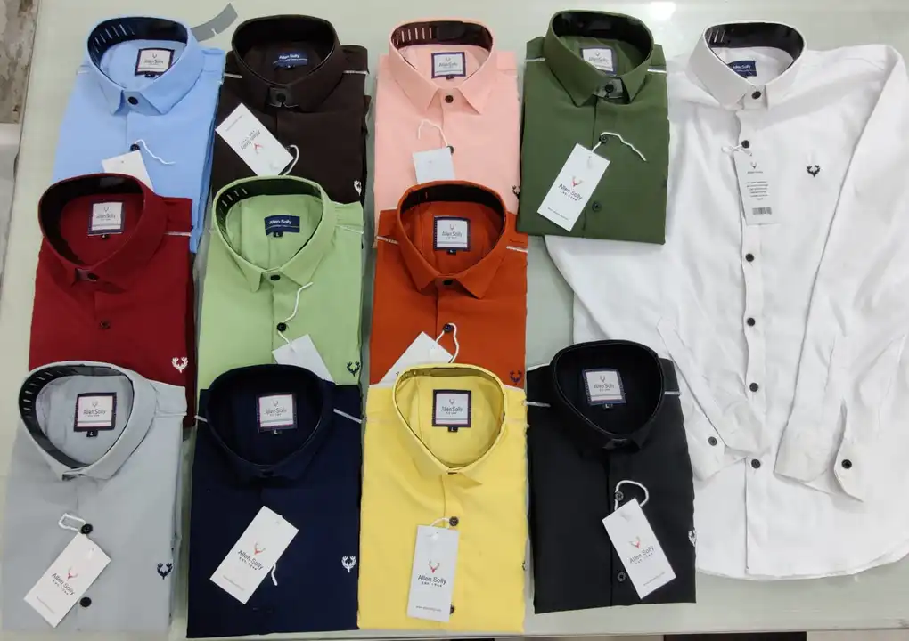 Simple One Colojur Shirts For Men  uploaded by BRANDO FASHION on 4/20/2023