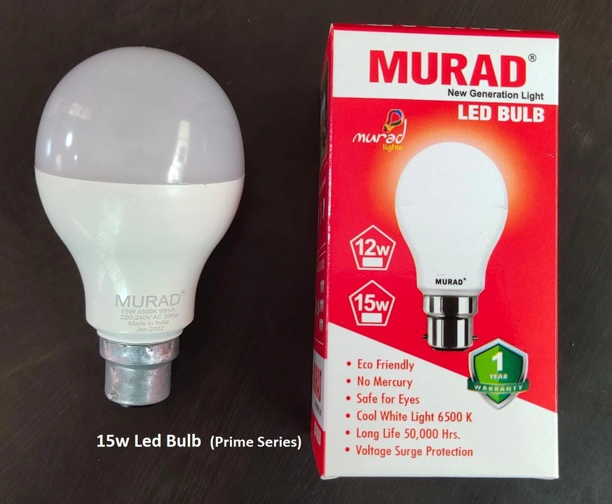 Led Bulbs uploaded by Murad Lights Private Limited on 4/20/2023