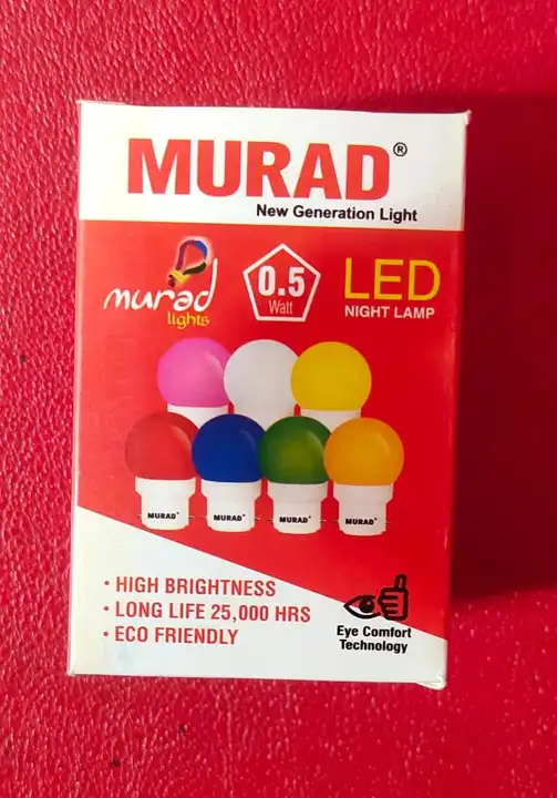 Night Bulb (0.5w) uploaded by Murad Lights Private Limited on 4/20/2023
