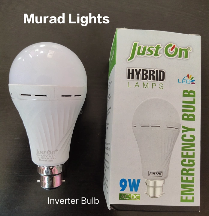 Ac Dc Bulb (Inverter Bulb) uploaded by Murad Lights Private Limited on 4/20/2023