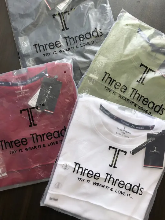 _MENS HALFSLEEVE PATTERN TSHIRTS_ 

Brand       -  ```THREE THREADS```

Style        - Half sleeve p uploaded by VIP Mens clothing Hub on 5/31/2024