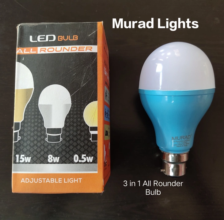 Led All Rounder Bulb uploaded by Murad Lights Private Limited on 4/20/2023