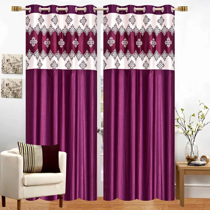 Damask Patch Curtains  uploaded by KQueen Fashion  on 4/20/2023