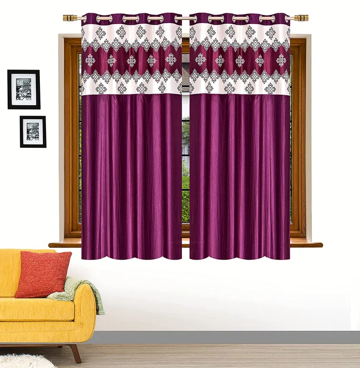 Damask Patch Curtains  uploaded by KQueen Fashion on 4/20/2023