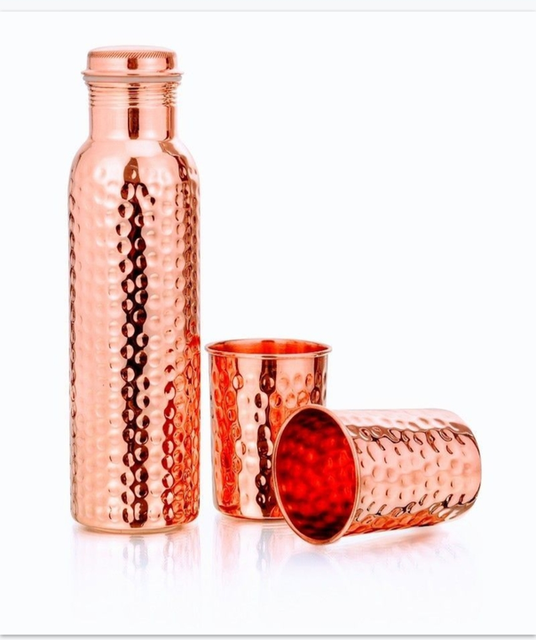 Copper hamar bottal glass  uploaded by business on 4/20/2023