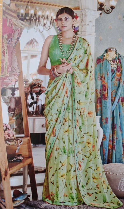 Premium Synthetic Saree uploaded by business on 4/20/2023