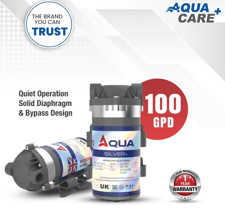 Aqua tech booster pump uploaded by Adarsh RO water purifier sell & service patiala on 4/20/2023