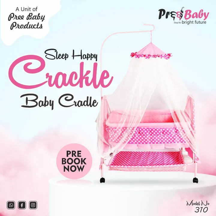 Baby cradle uploaded by PREE BABY PRODUCTS on 4/20/2023