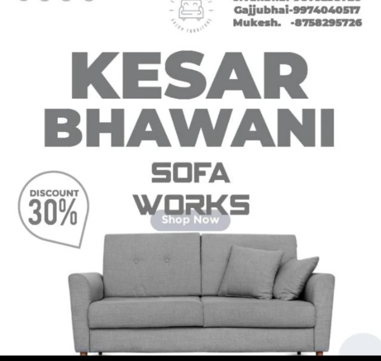 Shop Store Images of Kesar Bhawani sofa work