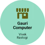Business logo of Gauri Computer & Stationers