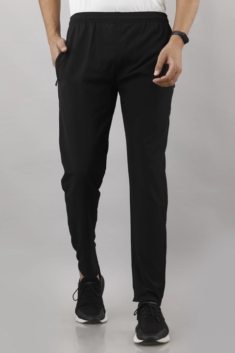 Track Pants For Mens BLACK uploaded by Shashi Textile on 4/20/2023
