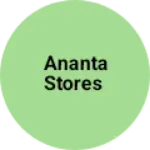 Business logo of ANANTA STORES